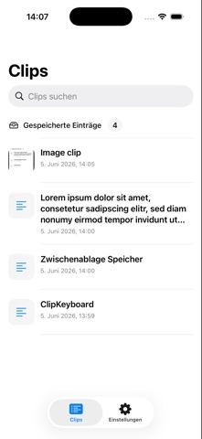 ClipKeyboard Screenshot 1 of 3