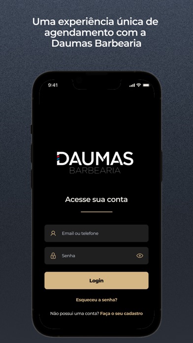 Daumas Barbearia Screenshot
