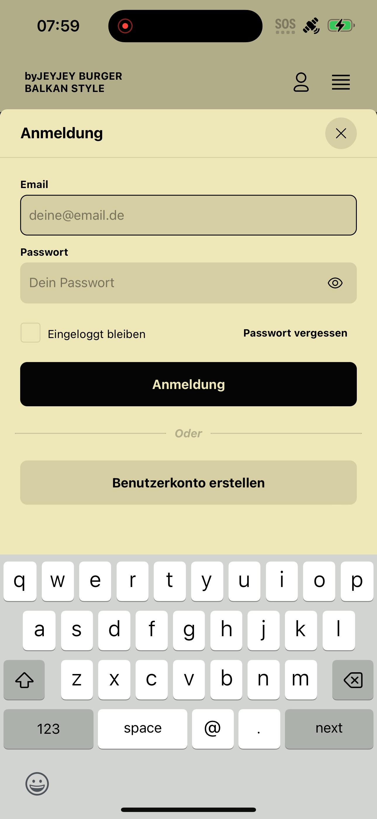 byJEYJEY BURGER BALKAN STYLE screenshot 4