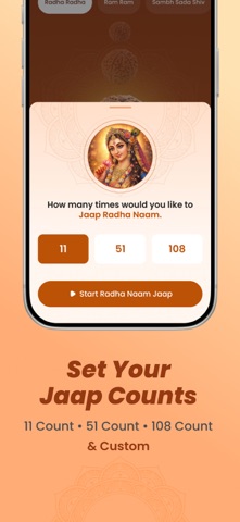 Mantra Jaap Counter iPhone screenshot