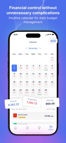 Crunch : Money Manager iPhone screenshot