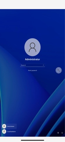 Omnissa Horizon Client iPhone screenshot 1