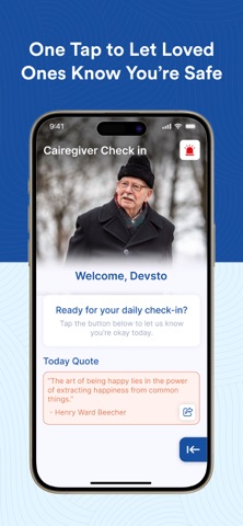 Cairegiver Check-in Screenshot 2 of 6