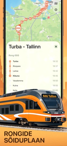 Tallinna Transport iPhone screenshot