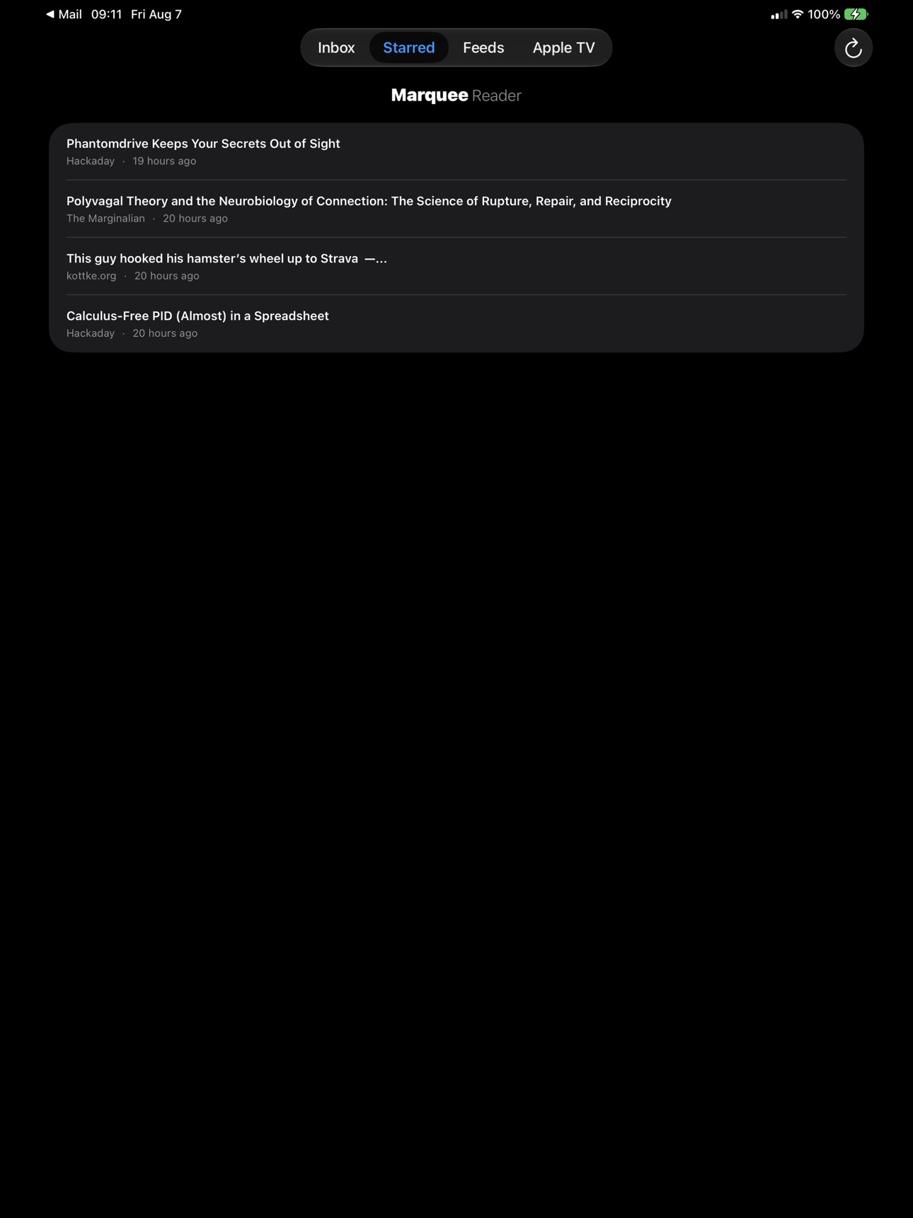Screenshot 9 of Marquee Reader Companion