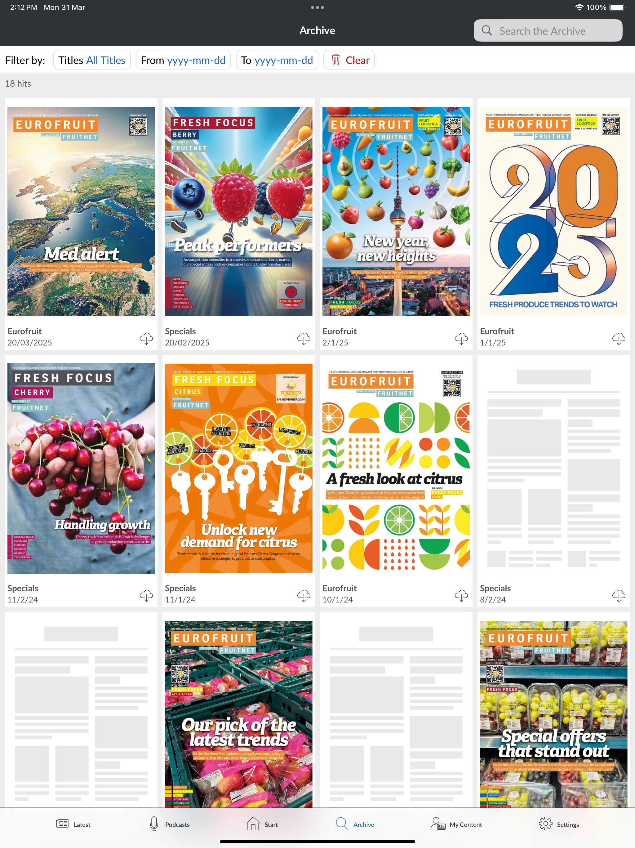 Eurofruit Magazine