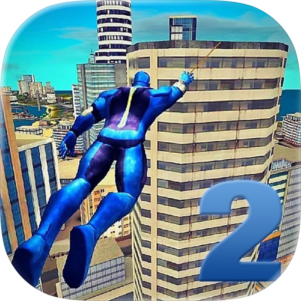 Apple App Store cover for Rope Hero: Mafia City Wars