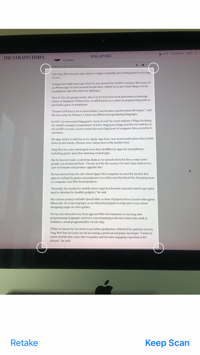 Screenshot #1 pour ScanText: Easy OCR