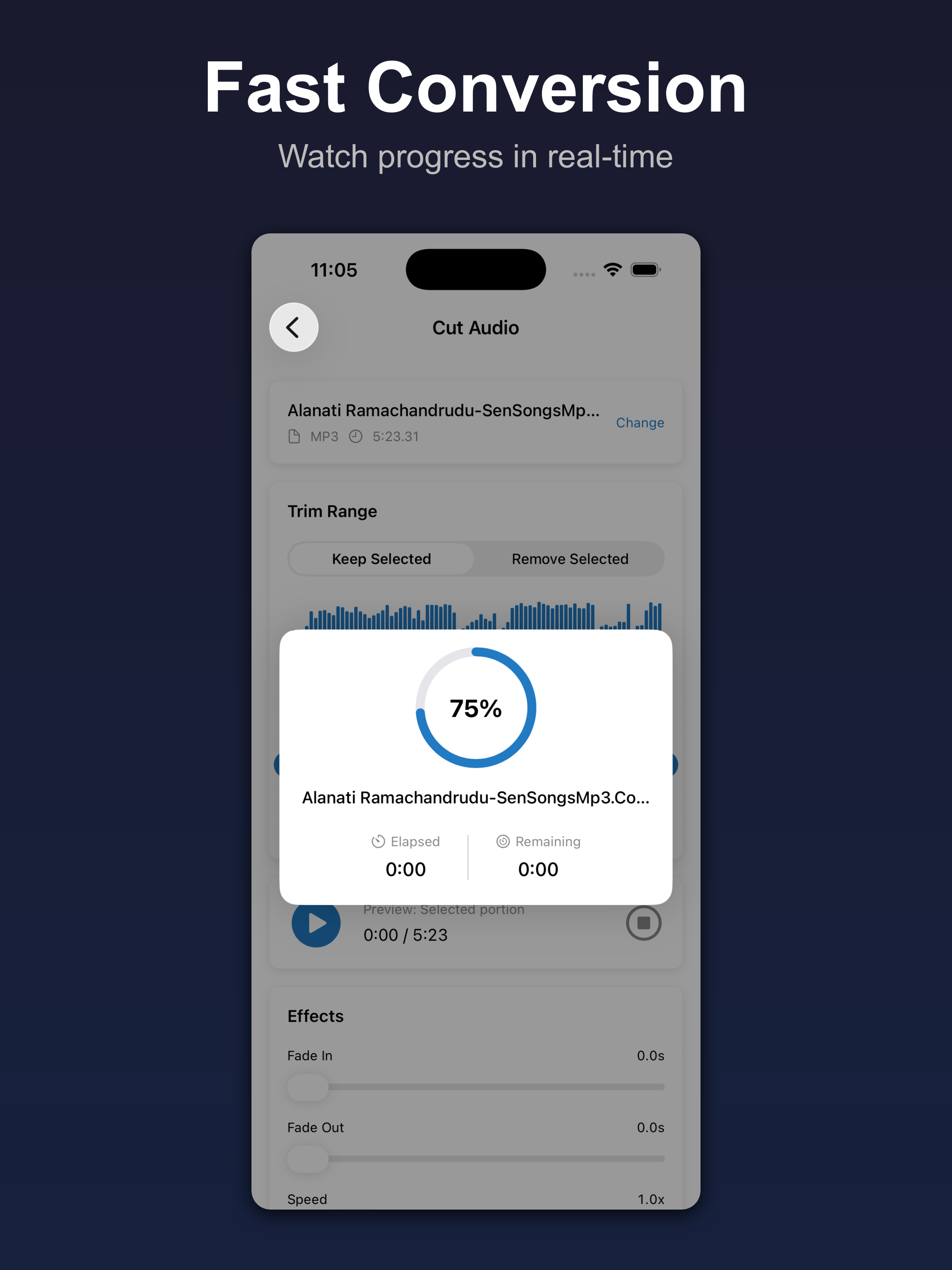 Audio Cutter and Merger