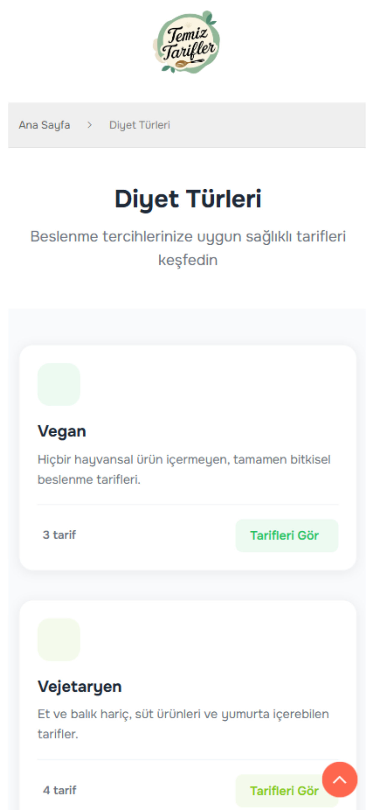 Temiz Tarifler screenshot 5
