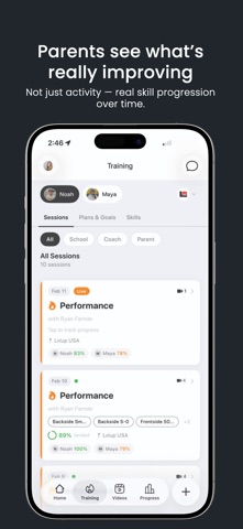 Eleve: Athlete Progress screenshot