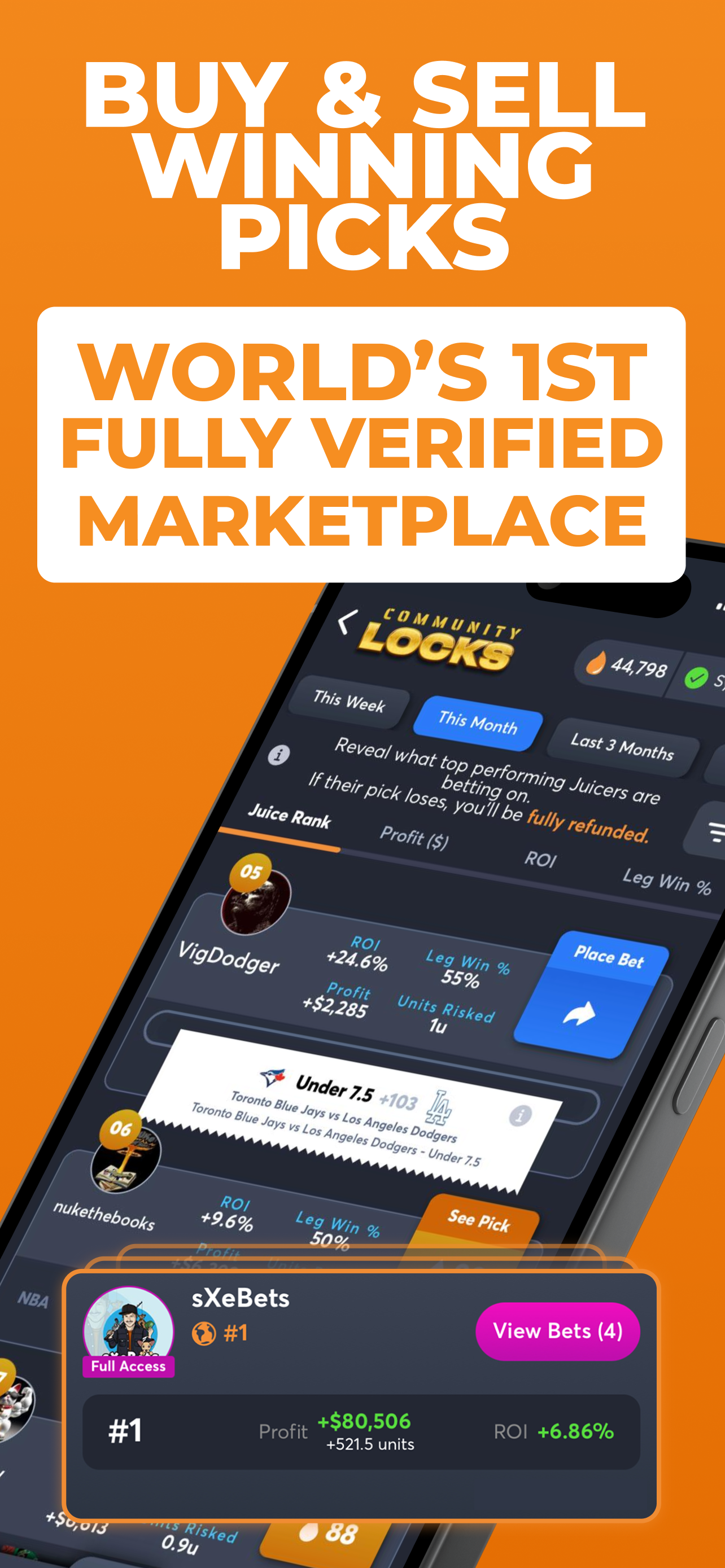 Juice Reel: Bet Tracker & Tips