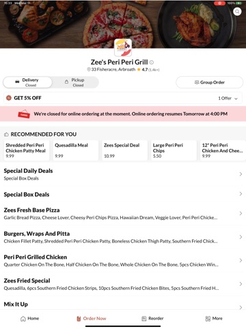 App screenshot