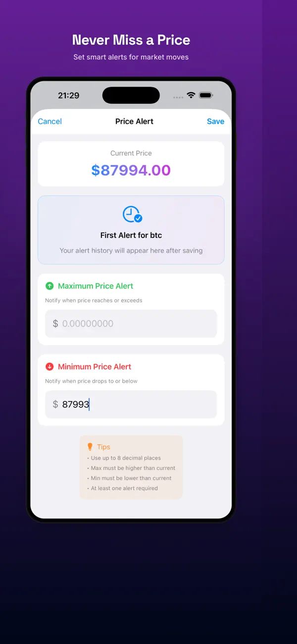#4. CryptoDCA (iOS) di: Ejmin Keshishi