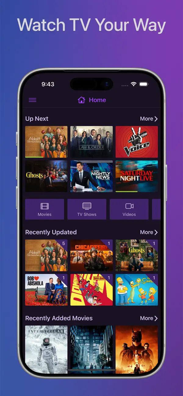 Screenshot #1 pour Channels: Whole Home DVR