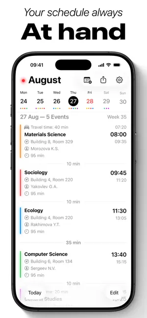 Termy: Academic Calendar screenshot 2