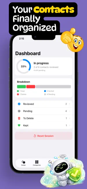 DitchIt: Phone Book Cleaner screenshot 3