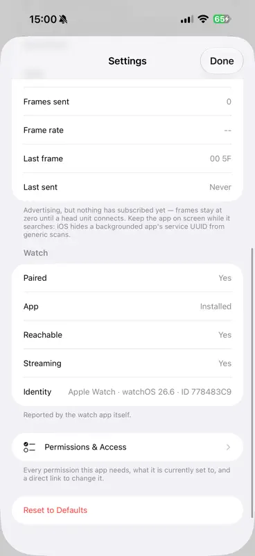 HeartRate Broadcaster screenshot 6 of 7