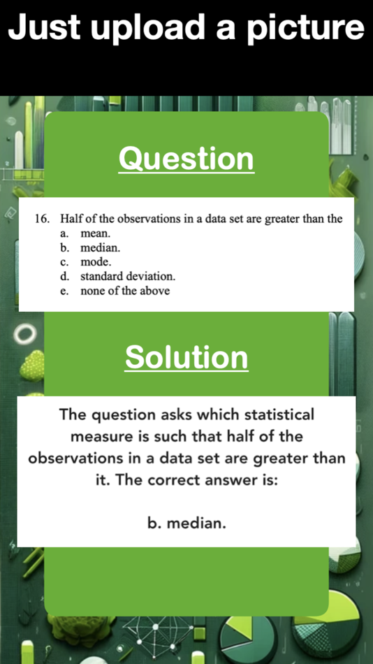 #1. Statistics Solver - AI Helper (iOS) Podle: Renaissance Apps LLC