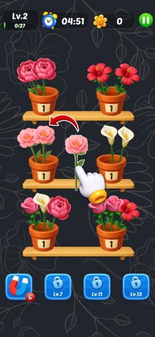 Blossom Sorting: Flower Games Screenshot 1 of 3