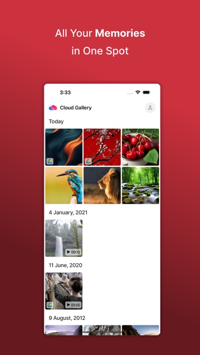 Cloud Gallery Screenshot