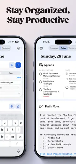 Parchment: Agenda & Daily Note iPhone Screenshot 5