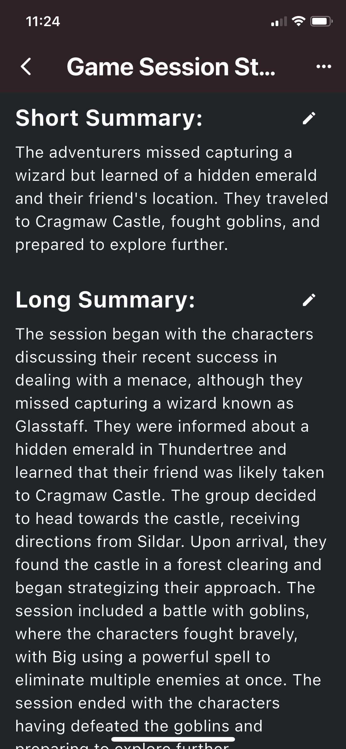 Campaign Scribe screenshot 5