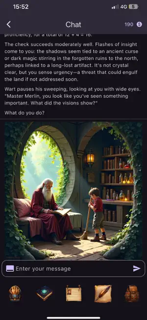 Master RPG AI: Text Adventure screenshot 2