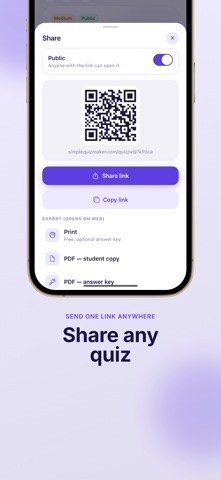 Quiz Maker: AI Test & Study Screenshot 3 of 8