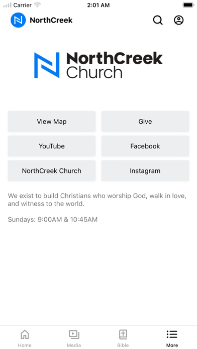 NorthCreek Church Screenshot