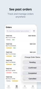 Take App Point of Sale (POS) screenshot