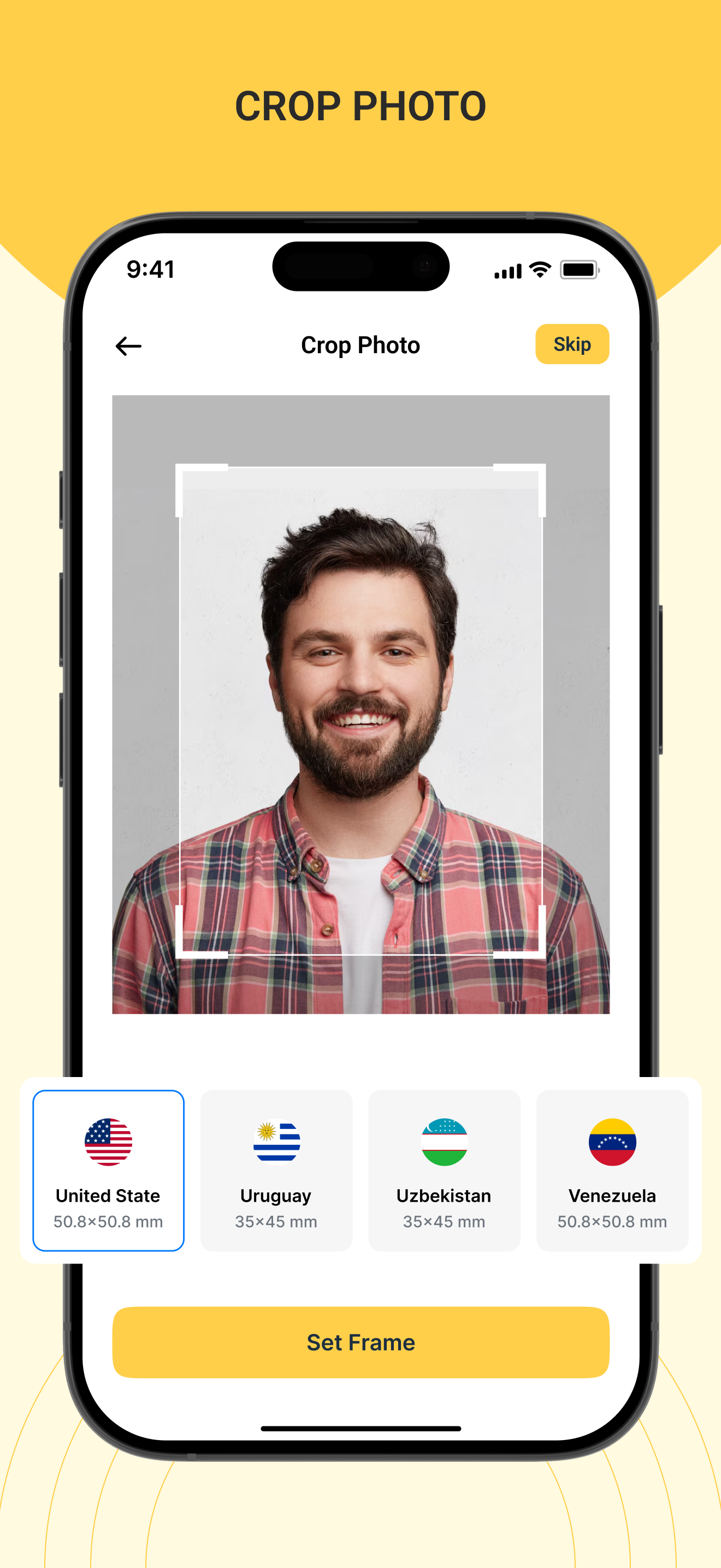 Passport Photo ID: AI Headshot