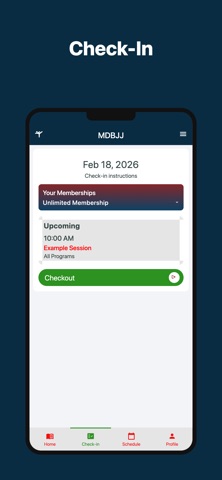 Mount Dora BJJ iPhone screenshot