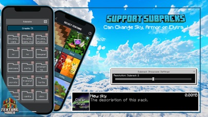 Texture maker for Minecraft PE iPhone screenshot 6 - Productivity app