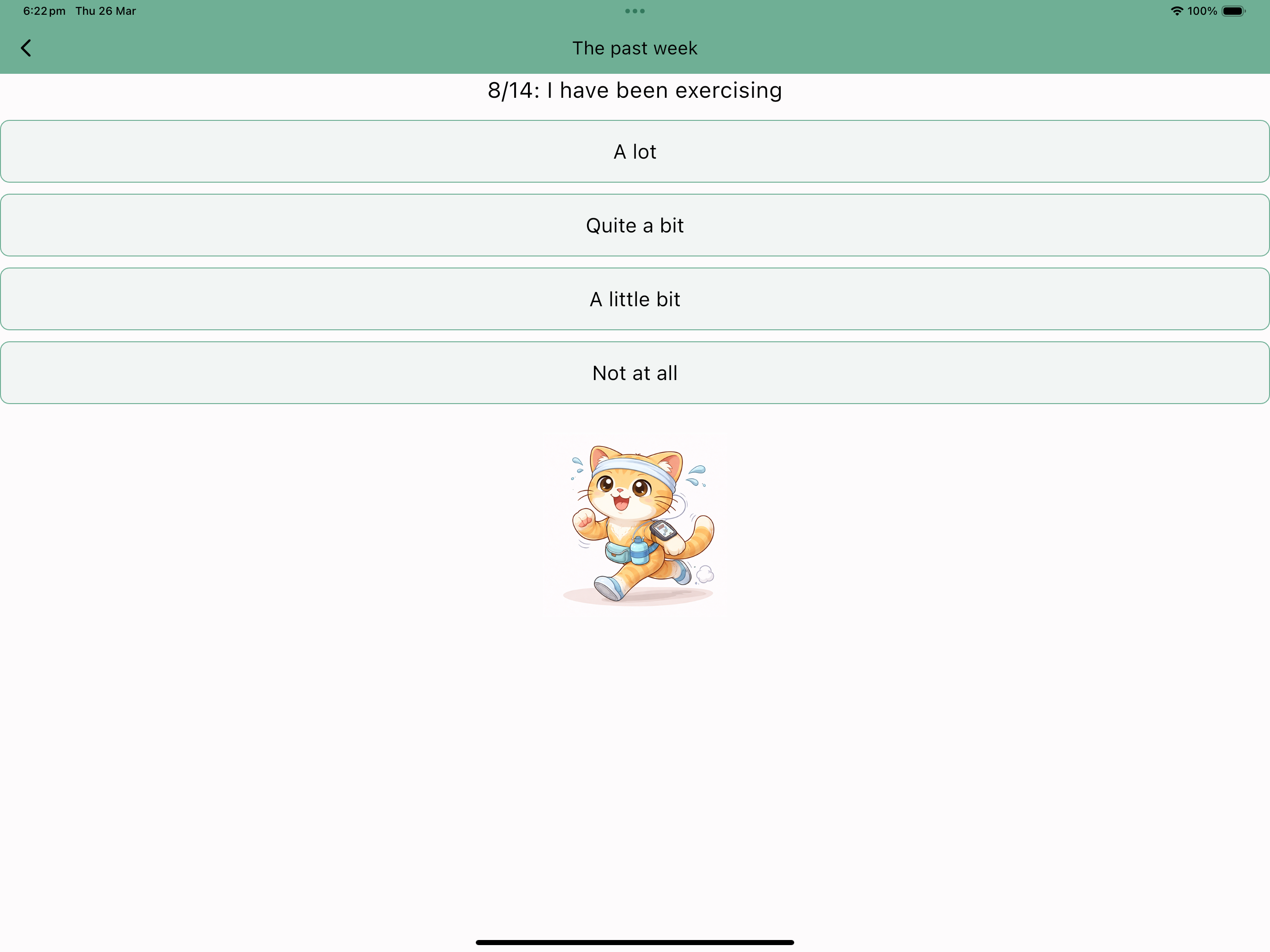 MEOW: Mood tracker