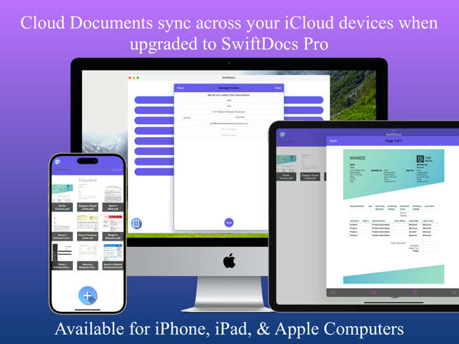 SwiftDocs: PDF Document Maker Screenshot