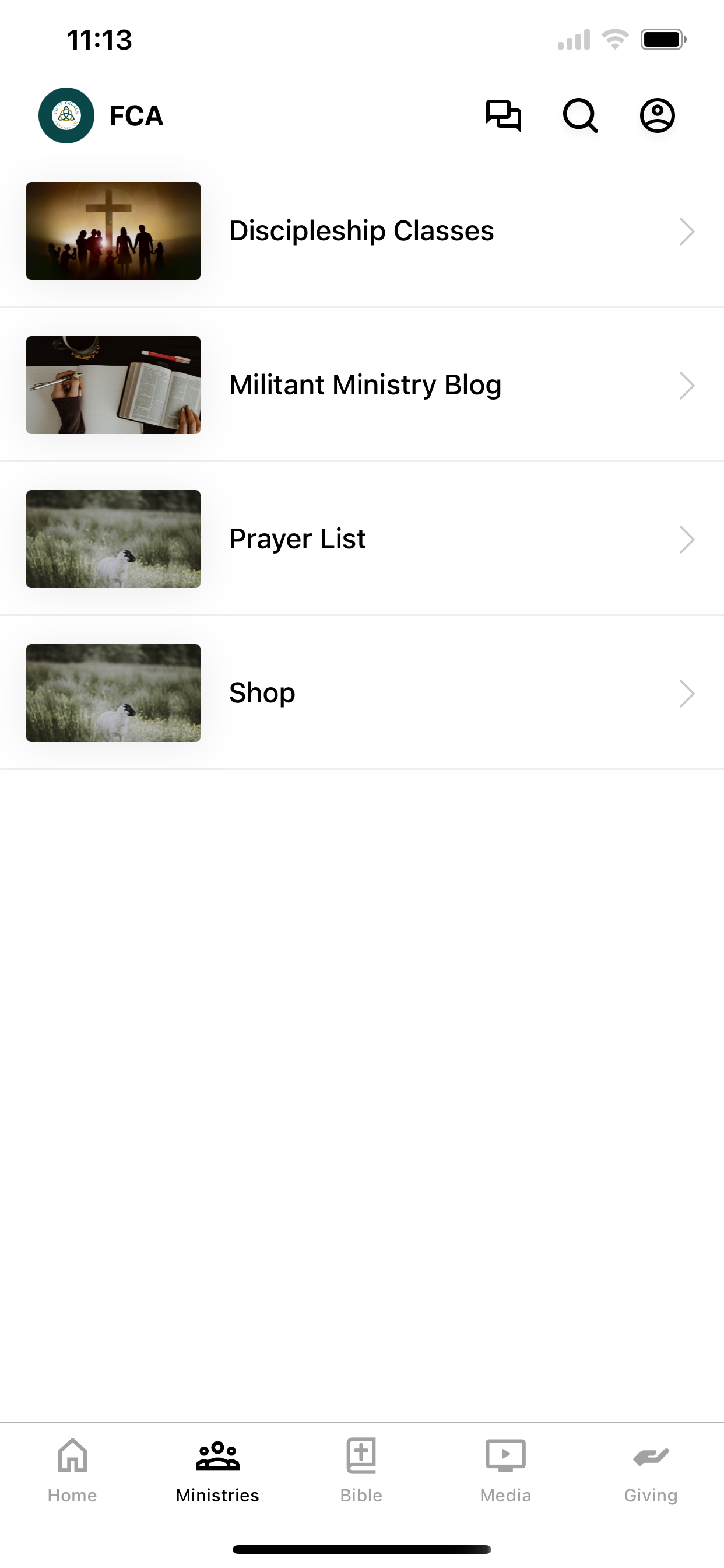 First Church Artesia screenshot 2