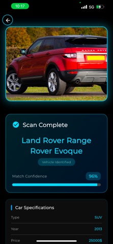 CarSnap : AI Car Identifier screenshot