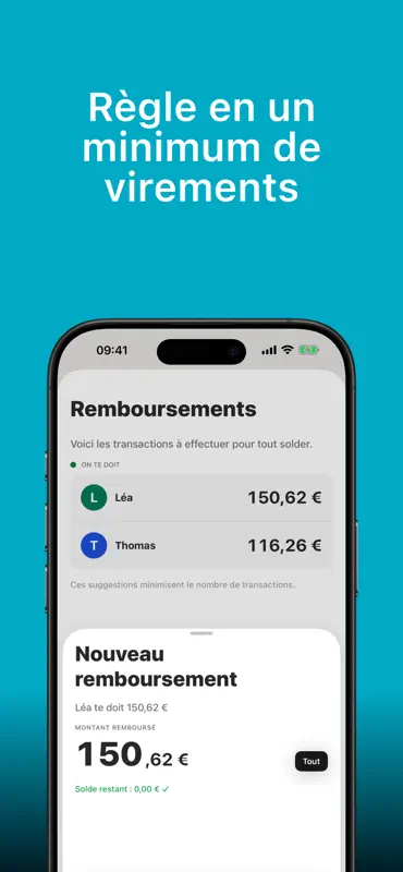 Goami : Dépenses Partagées screenshot 2 of 5