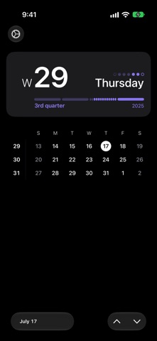 Weeklet – Week Number Screenshot 6 of 10