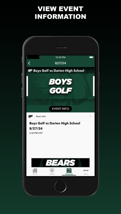Norwalk Bears Athletics Screenshot