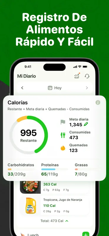 Calo: cuenta calorías screenshot 3 of 6