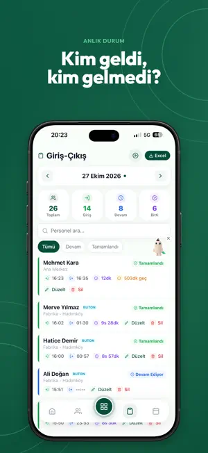 QRAY - Personel Takip Sistemi screenshot 2