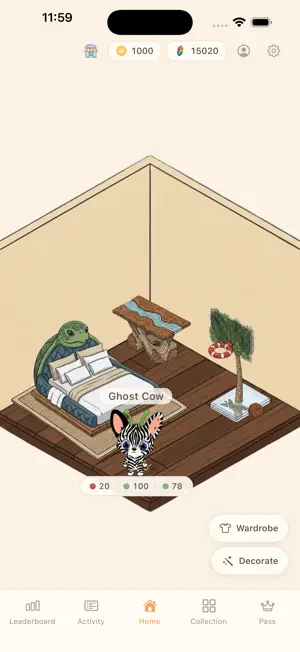 Wabbi: The Step Pet screenshot 1