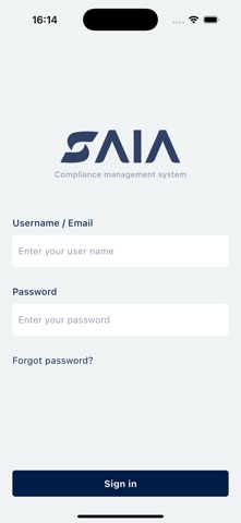 SAIA App Screenshot 1 of 5
