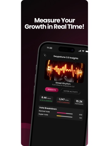 Swypatune Global iPad screenshot