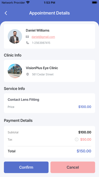 KiviCare Employee Screenshot