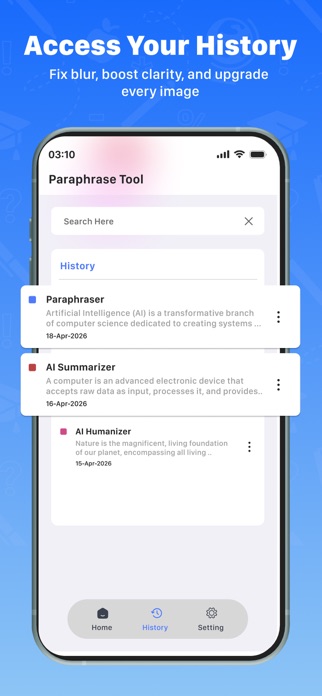 Ai Paraphrase Tool : Humanizer Screenshot 5 of 5