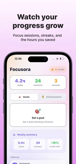 Focusora: Screen Control screenshot 3