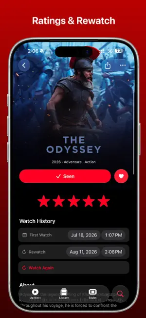 Up Next - TV Time & Movies screenshot 4
